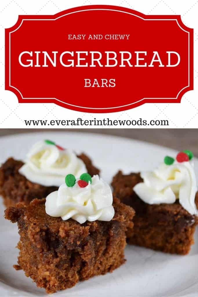 moist chewy cake mix gingerbread bar cookie brownie