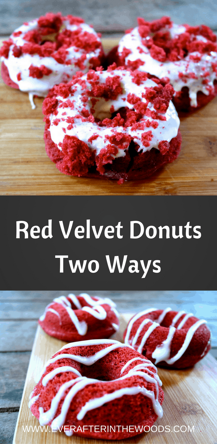 baked red velvet doughnuts recipe