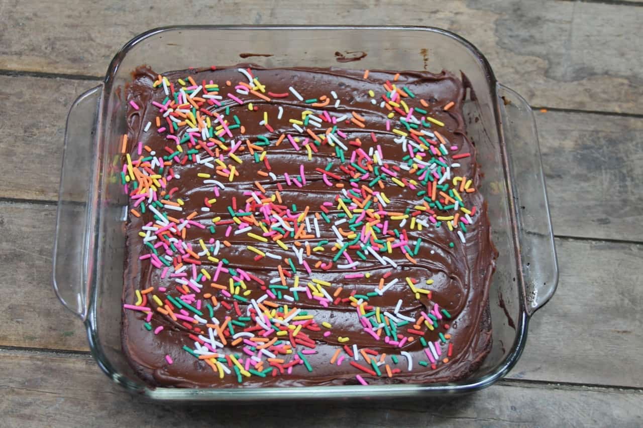 the best brownie recipe with sprinkles