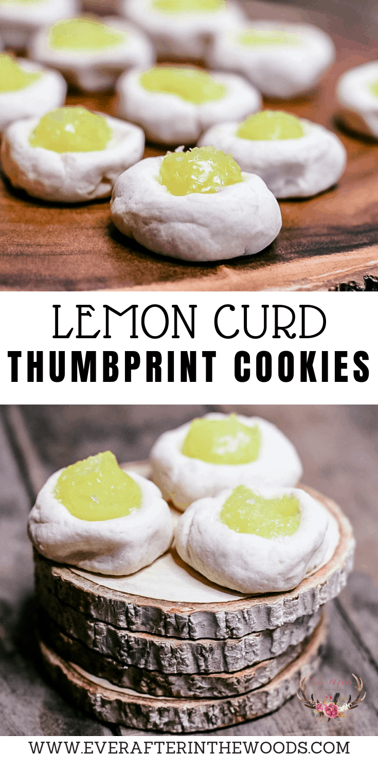 cookies with lemon curd | thumbprint cookies | best lemon curd thumbprint cookies