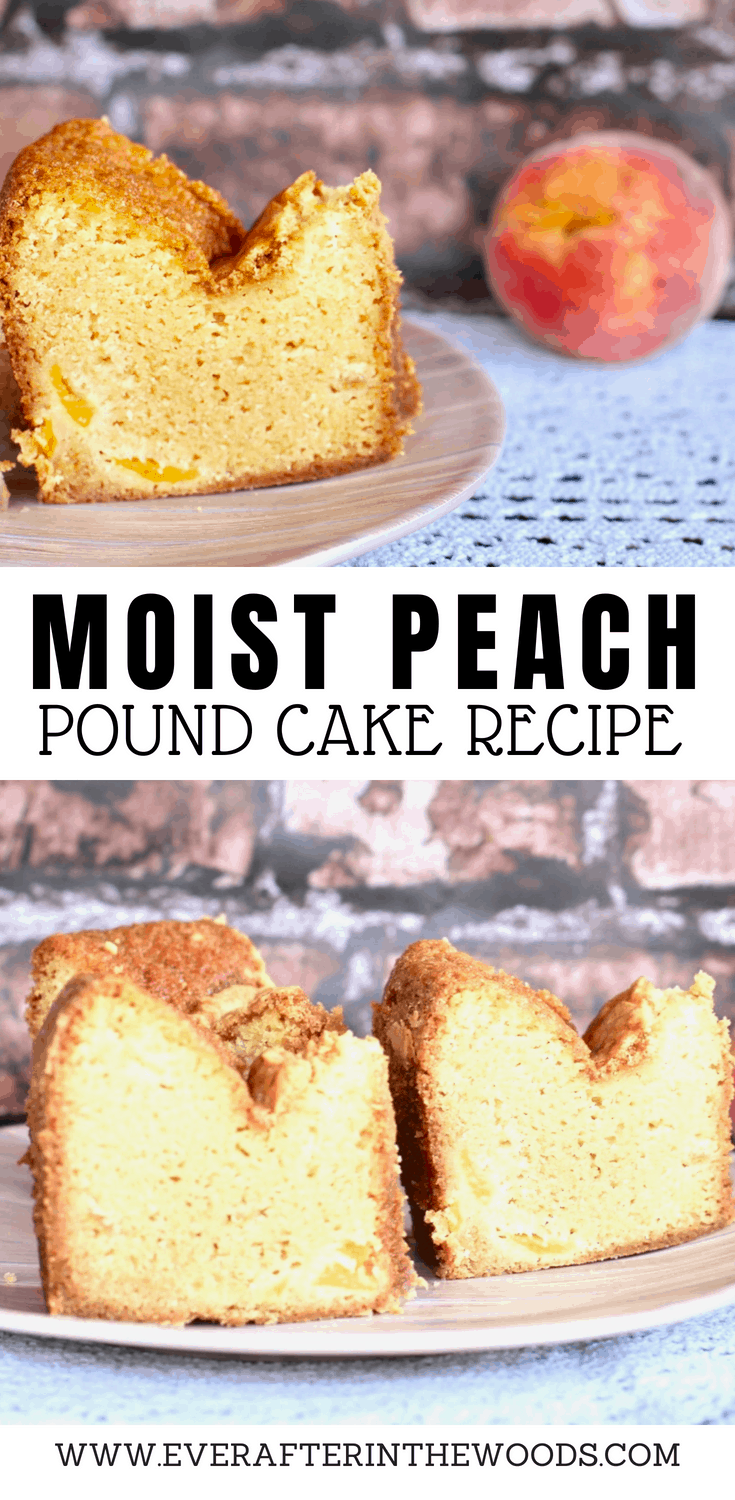 easy moist peach pound cake