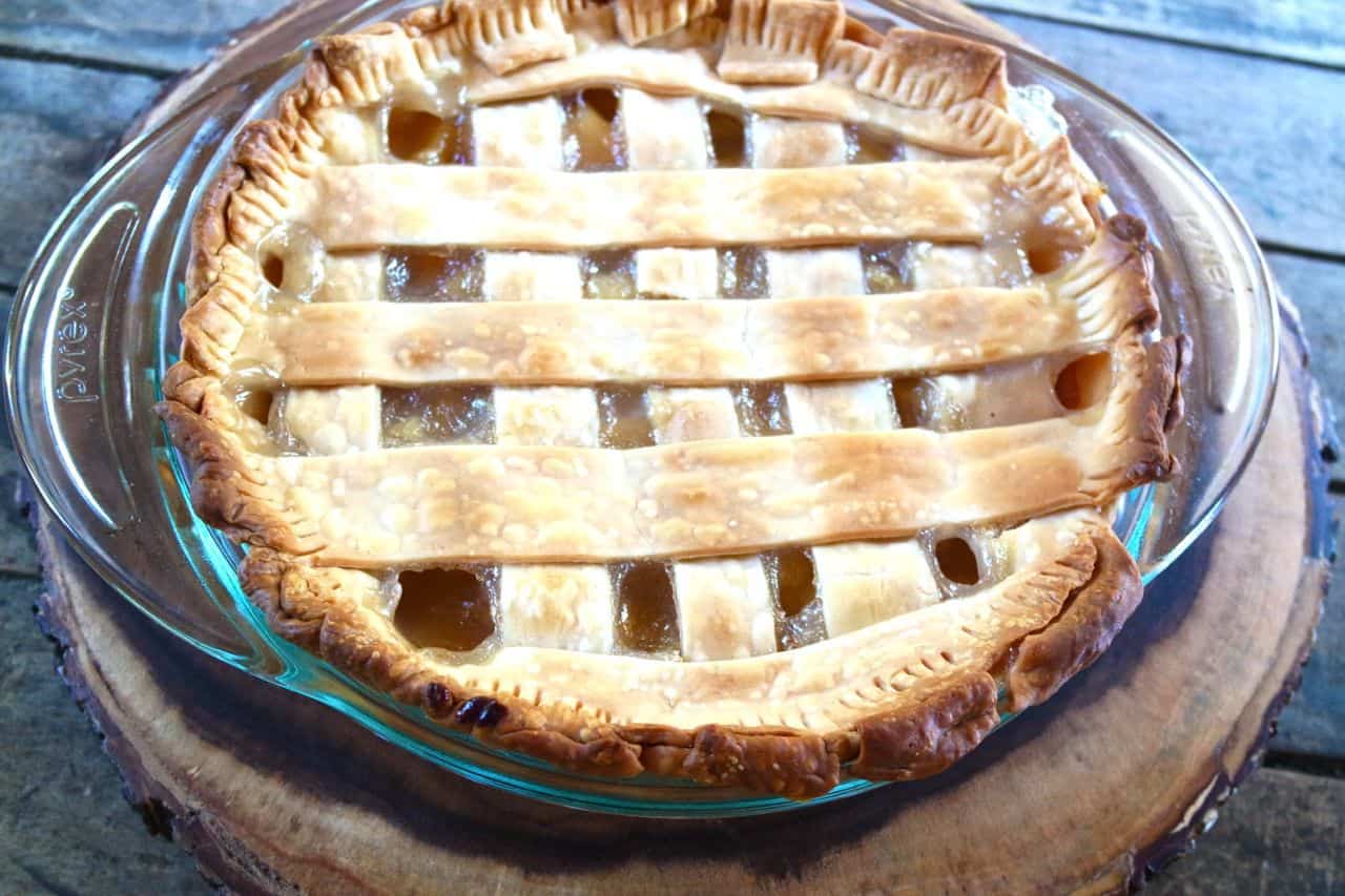 how to make a homemade peach pie