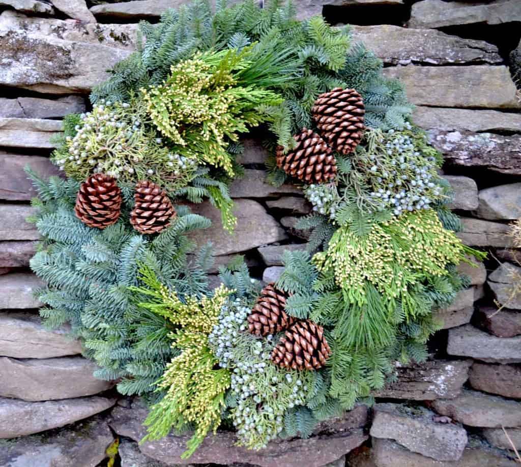 christmas forest wreath review