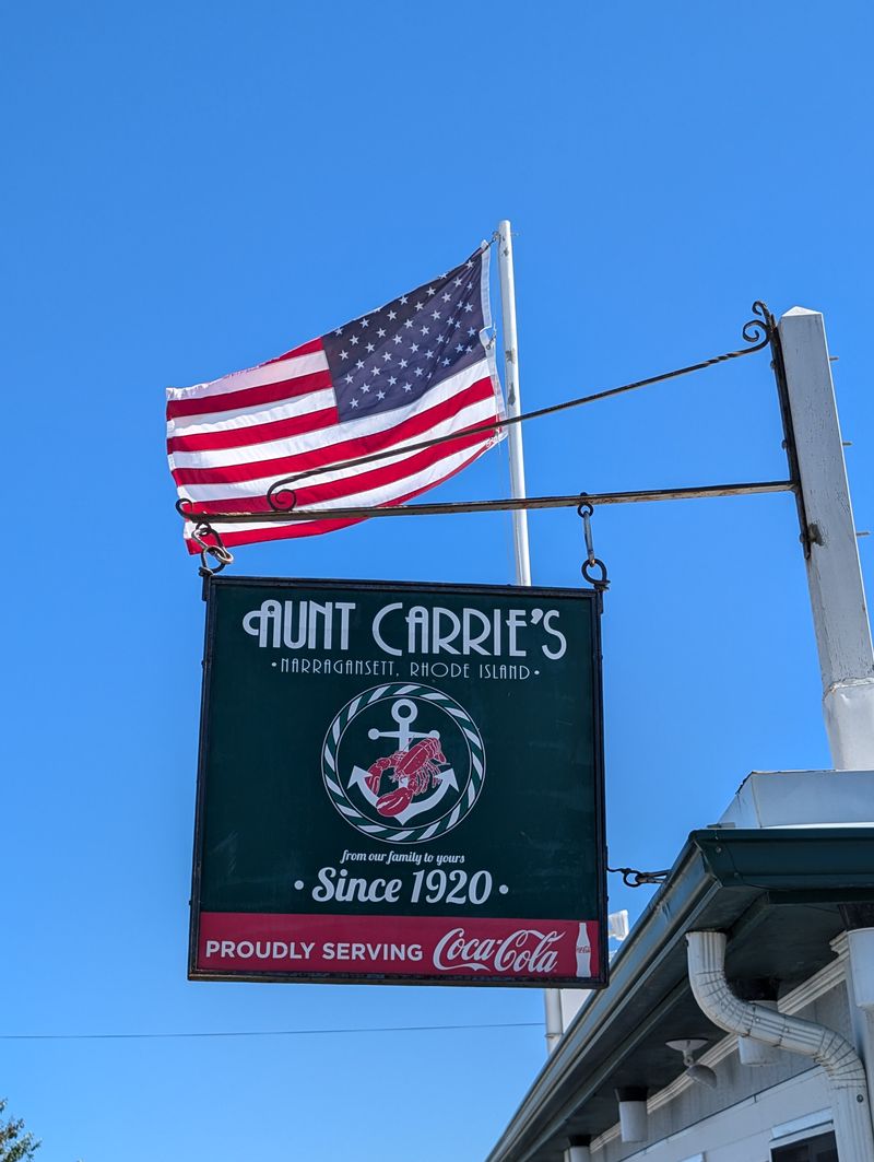 Aunt Carrie’s, Narragansett