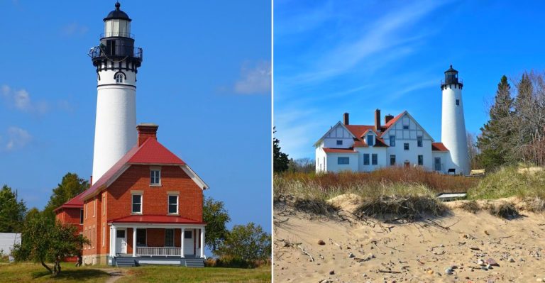 The most beautiful lighthouses in Michigan