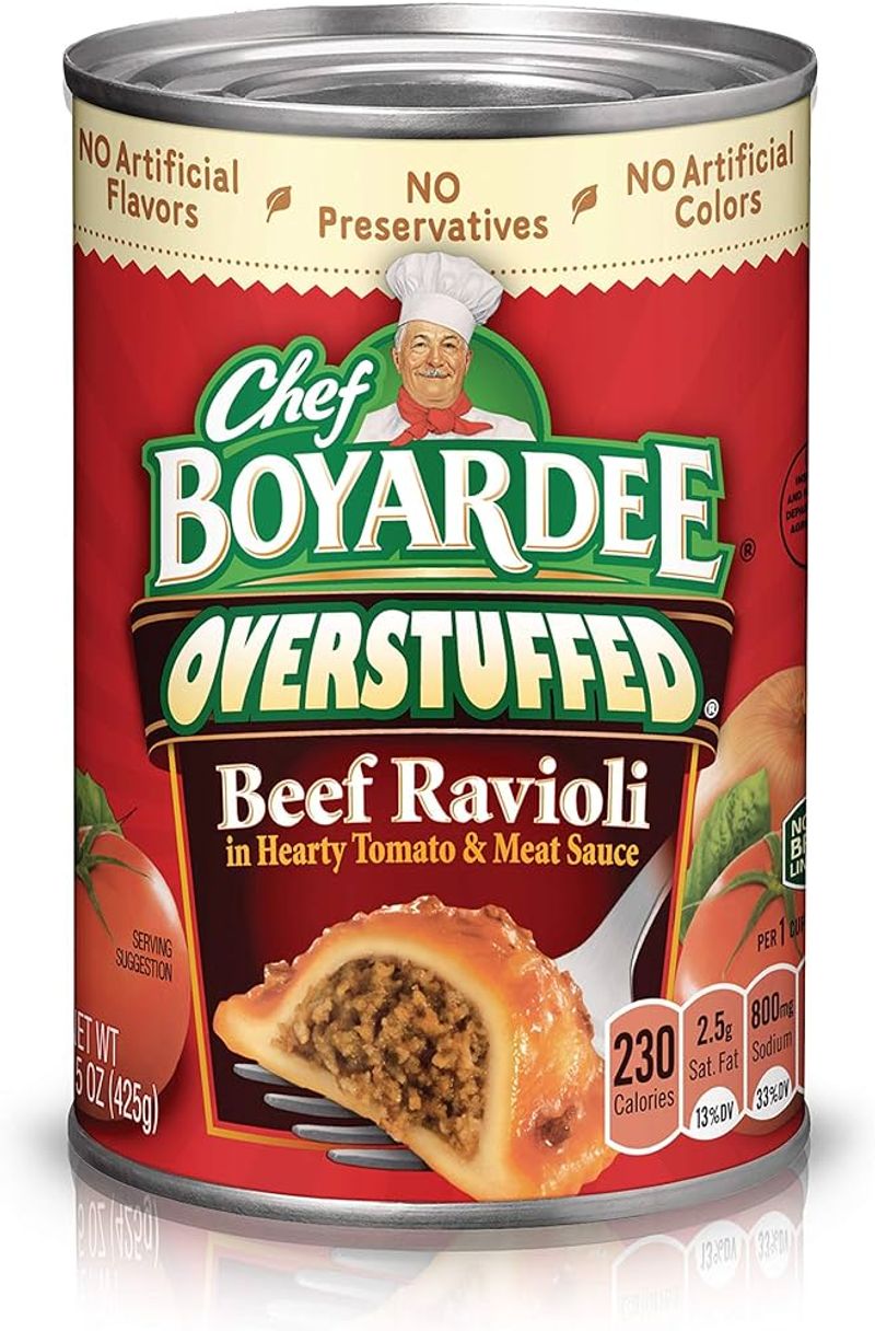 Chef Boyardee Beef Ravioli