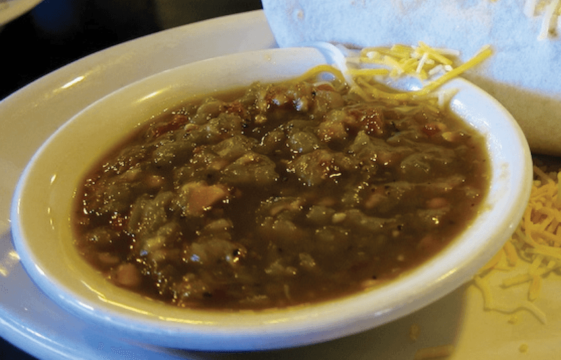 Smother it in green chile