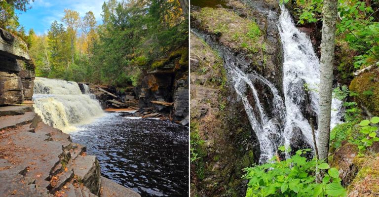The Most Beautiful Waterfalls On Keweenaw Peninsula