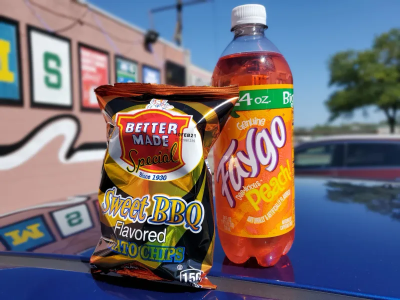 Better Made Hot Chips & Vernors