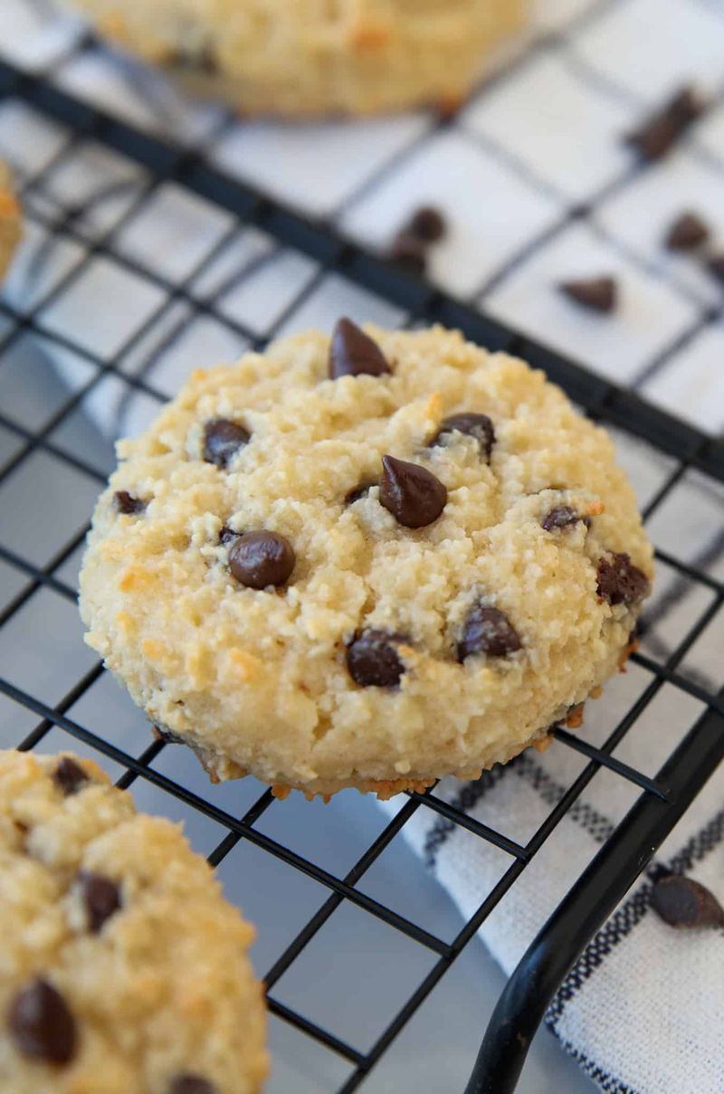 Chocolate Chip Cottage Cheese Cookies