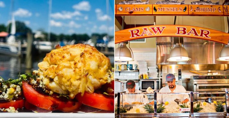 10 Hole-In-The-Wall Coastal Cafés In Maryland That Locals Swear Have the Best Crab Cakes
