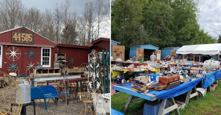 10 Huge Flea Markets In Maine Where Bargain Hunters Can Spend Hours