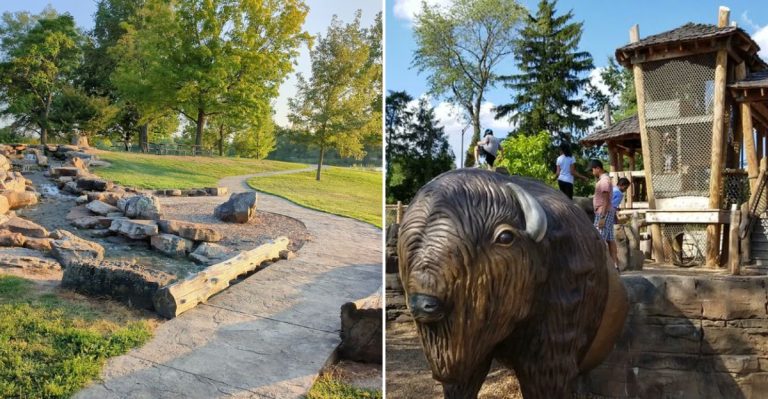 10 Illinois Nature Playgrounds With Treehouses, Trails, And Endless Adventure