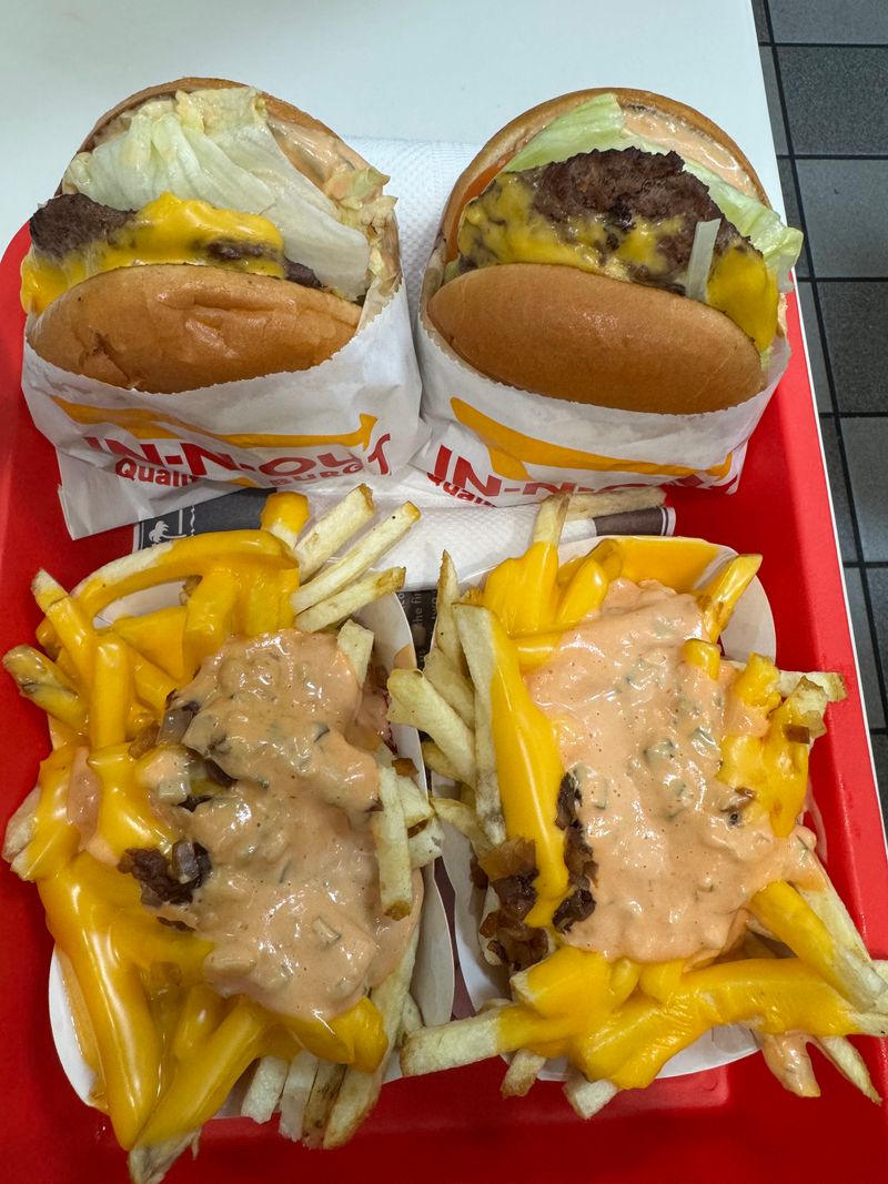 Animal Style Burger