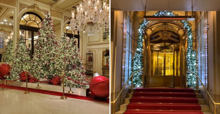 10 New York Historic Hotels That Go All-In On Christmas Decorations