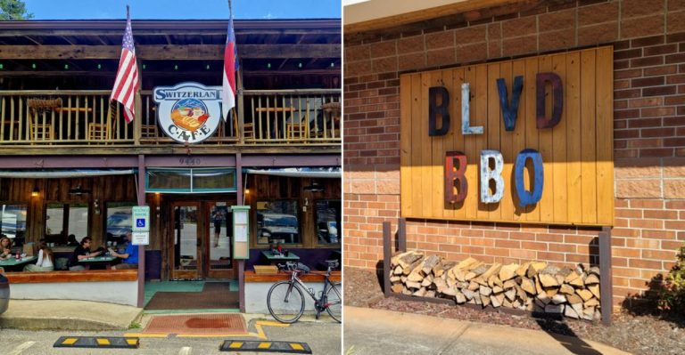 North Carolina Mountain BBQ Joints Smoking Over Hickory Wood