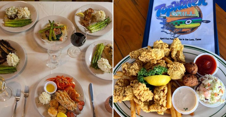 10 Texas Waterfront Spots Showing You Don’t Need An Ocean To Enjoy Incredible Seafood