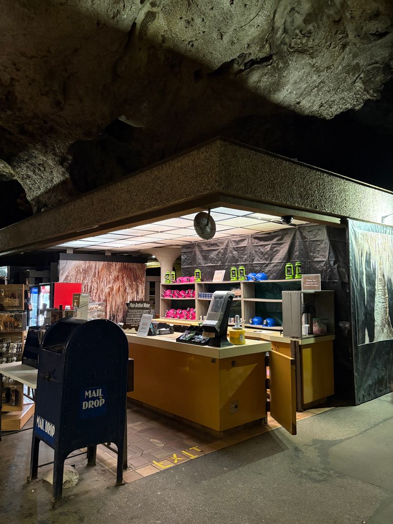 Underground Lunchroom at Carlsbad Caverns