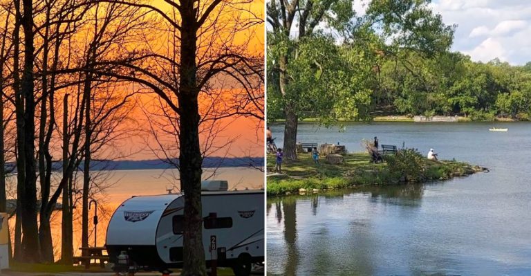 11 Camping Spots In Illinois Where You Can Wake Up And Walk Straight To The Water