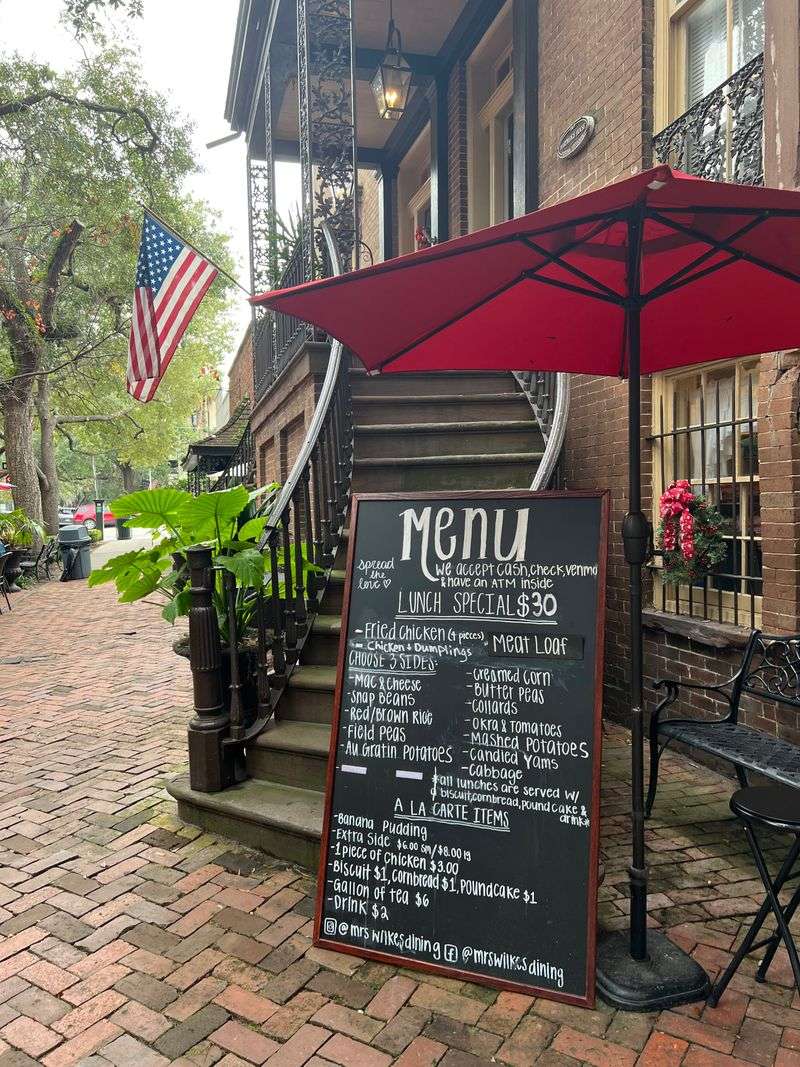 Mrs. Wilkes' Dining Room In Savannah