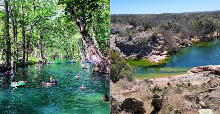 11 Hidden Swimming Holes In Texas Are Perfect For Escaping The Summer Heat