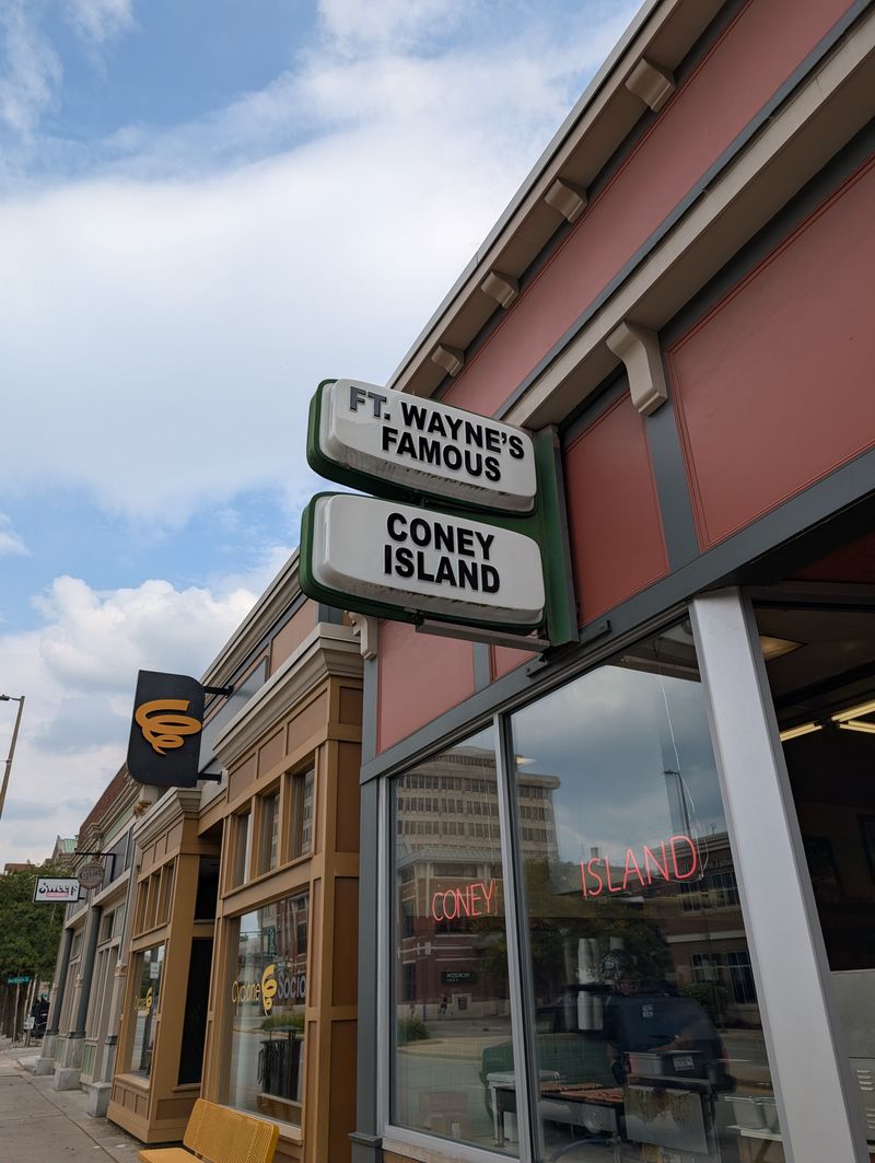 Fort Wayne's Famous Coney Island Wiener Stand