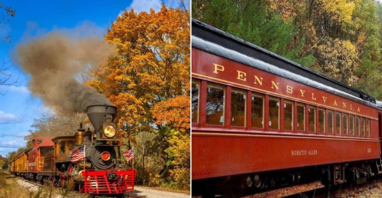 11 Pennsylvania Train Rides That Show Off The State’s Best Fall Views