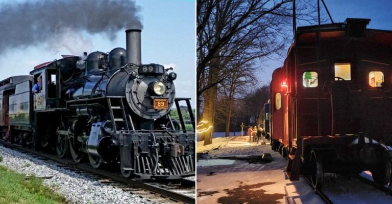 11 Pennsylvania Winter Train Rides With Scenery Straight Out Of A Snow Globe