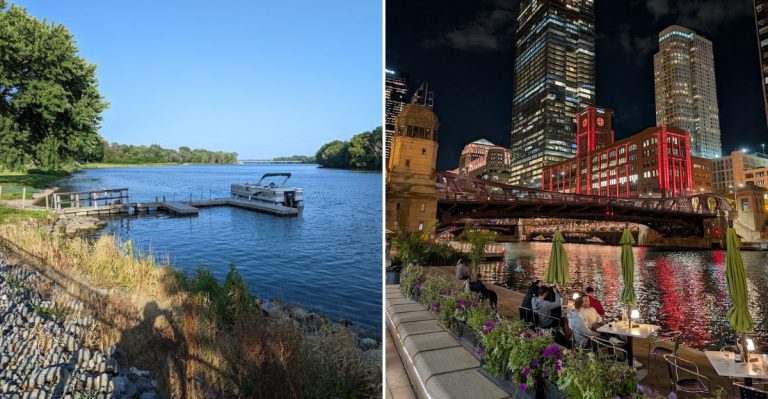 11 Riverside Illinois Cafés Worth The Drive For Homemade Pie, Dessert, And Scenic River Views