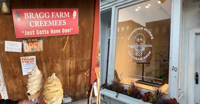 11 Vermont Maple Creemee Stands Where The Scenic Drive Comes With A Cone