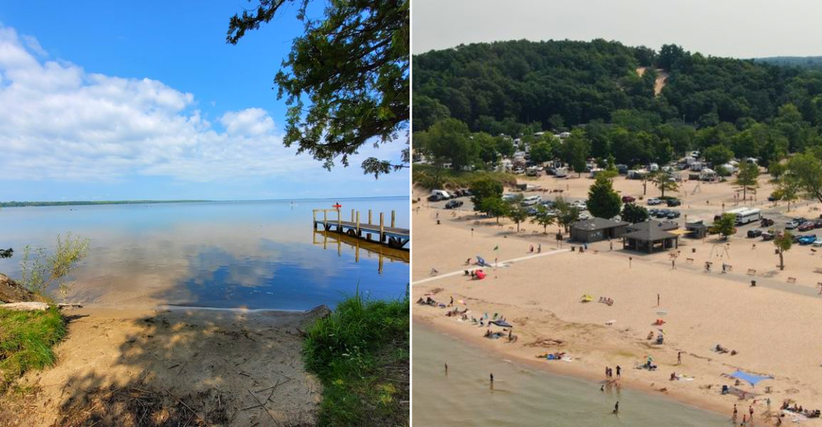 Waterfront Michigan Campgrounds