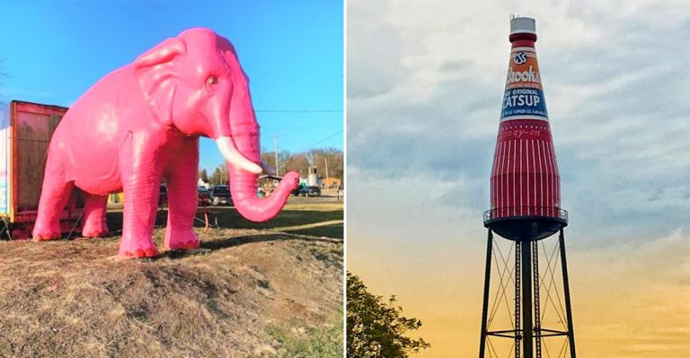 11 Weird But Wonderful Roadside Attractions In Illinois
