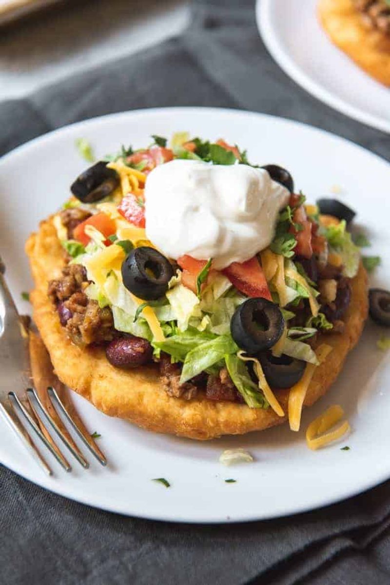 Fried Navajo Tacos