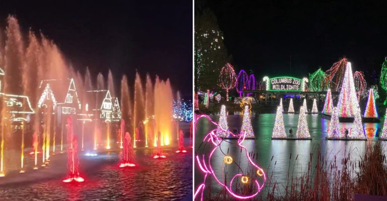 12 Christmas Spots In Ohio Where The Lights Shine Bright All Season Long