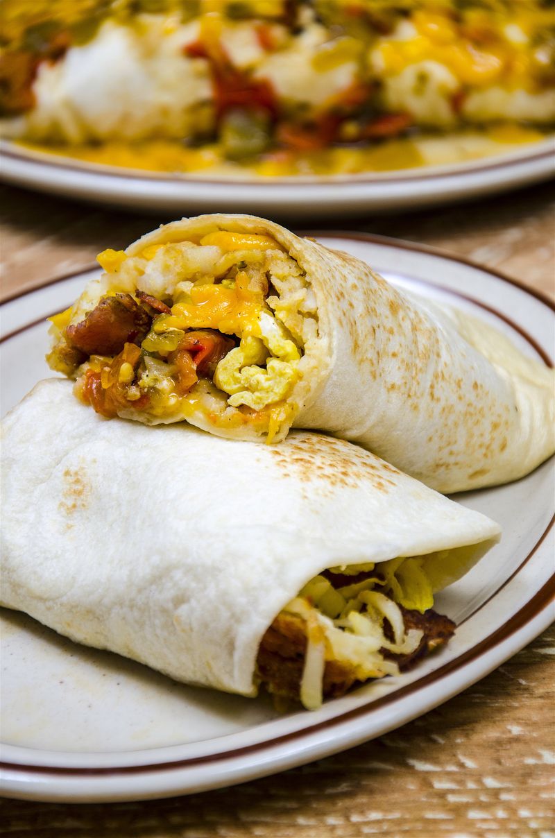Breakfast Burrito – Frontier Restaurant, Albuquerque