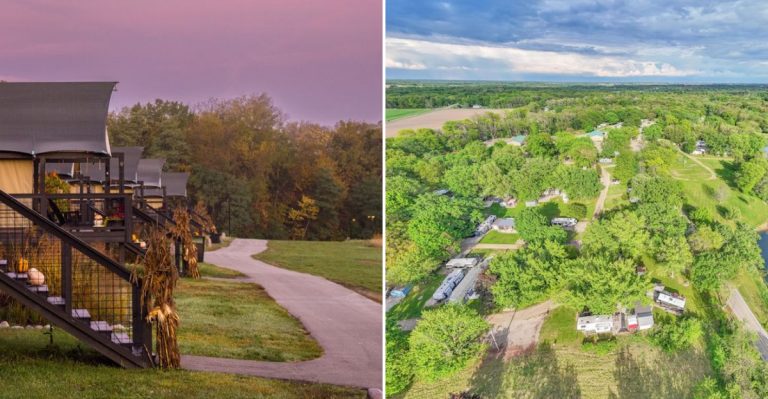 12 Illinois Campgrounds With More Than Just A Place To Pitch A Tent