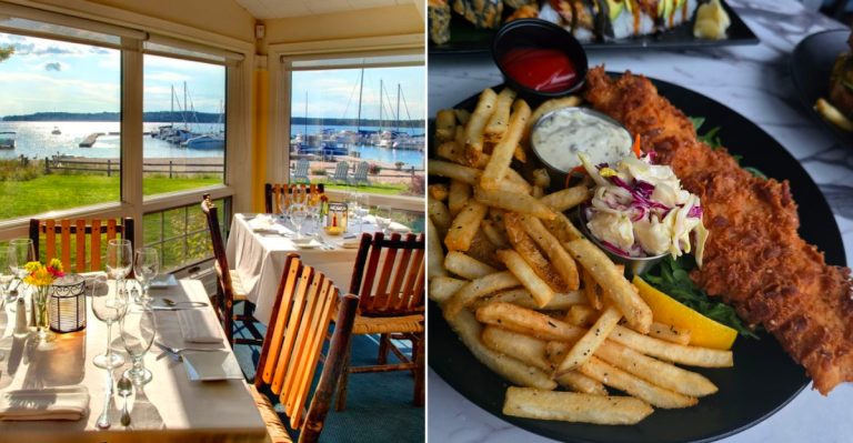 Inside Michigan's most romantic waterfront restaurants