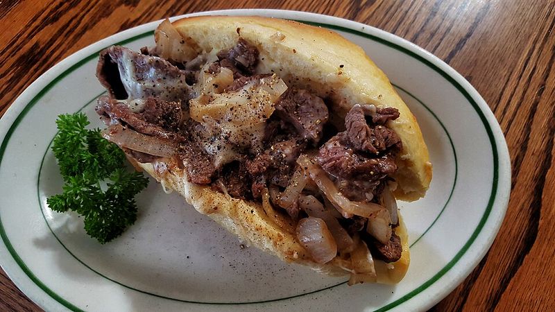 1. Philly Cheesesteaks