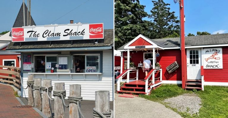 13 Hole-In-The-Wall Maine Seafood Shacks That Locals Say Serve The Real Coastal Flavor