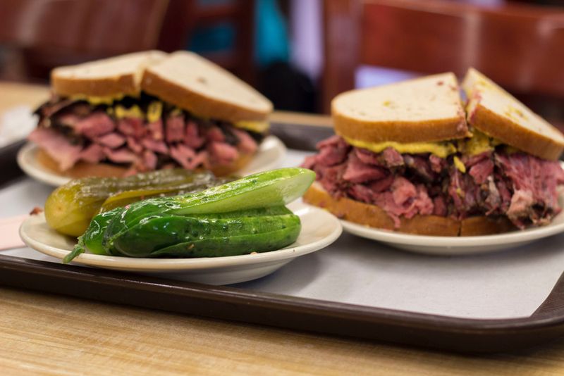 Katz's Delicatessen – Where Sandwiches Tower Sky-High