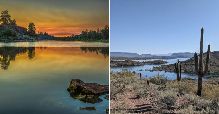13 Refreshing Arizona Lakeside Day Trips To Take This April