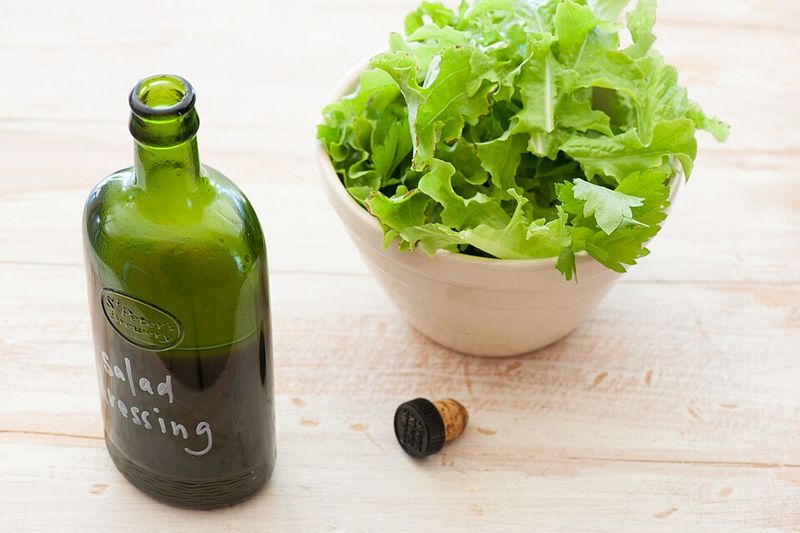 14. Using Boring Salad Dressing