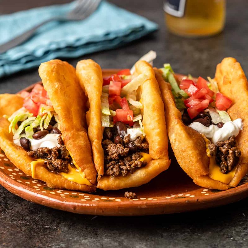 Navajo Tacos with Fry Bread