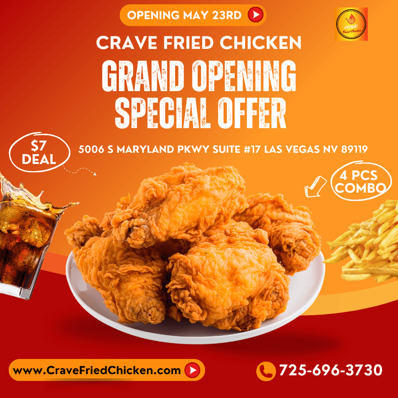 Crave Fried Chicken, Las Vegas
