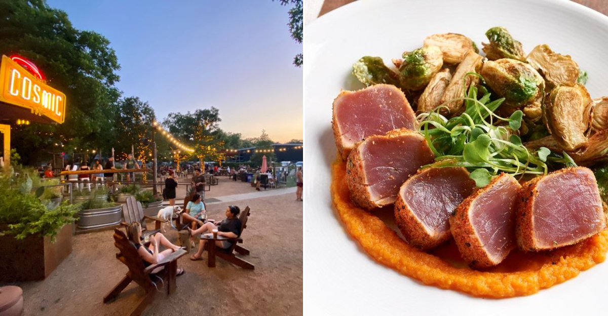 Texas Hidden Patios Serving Meals People Can’t Stop Coming Back For