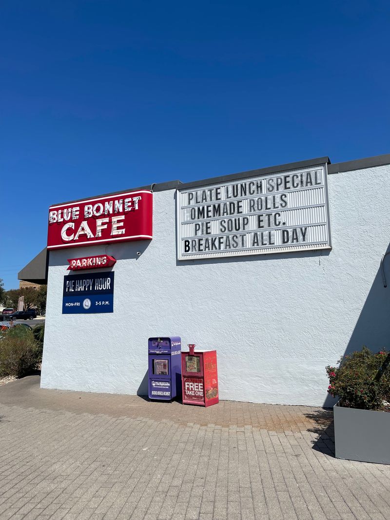 Blue Bonnet Cafe — Marble Falls