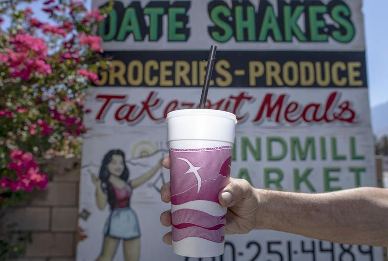 Date Shakes Made On-Site