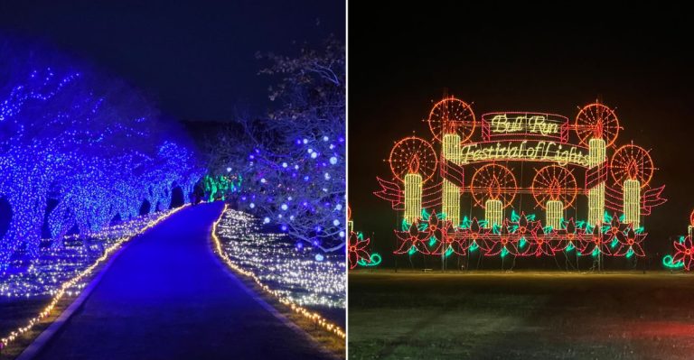 14 Virginia Cities Offering Christmas Light Displays Everyone Should Experience