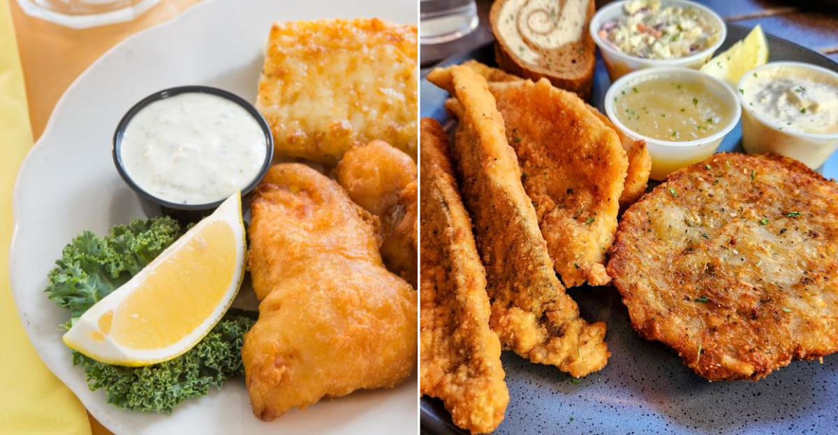 Wisconsin Friday Fish Fry Windows Serving Crispy Lake Perch To Go