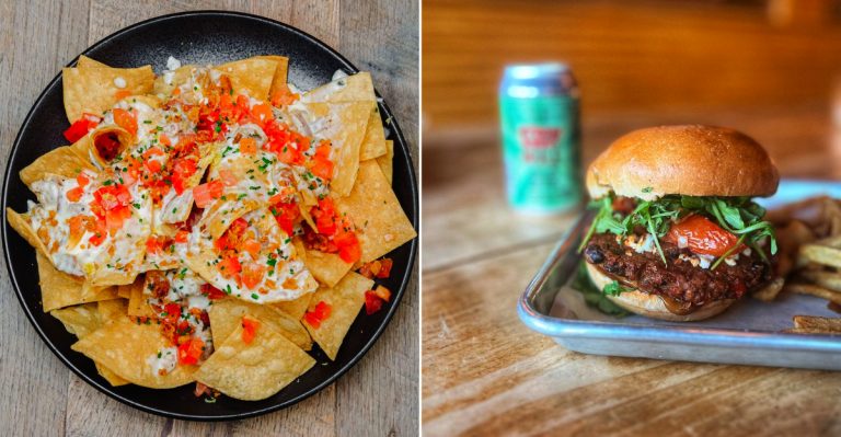 A collage of diverse, delicious dishes from various hidden gem restaurants across Michigan, showcasing unique culinary experiences and inviting atmospheres